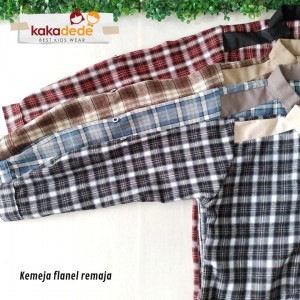 KEMEJA FLANEL TEEN BY KAKADEDE