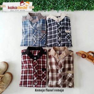 KEMEJA FLANEL TEEN BY KAKADEDE