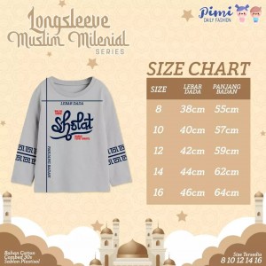 LONGSLEEVE MUSLIM MILENIAL BY PIMI DAILY FASHION
