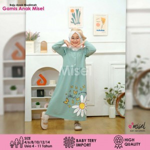 GAMIS ANAK MISEL BABY TERRY IMPORT