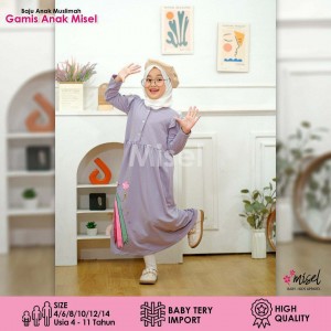 GAMIS ANAK MISEL BABY TERRY IMPORT