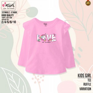 LONGSLEEVE RUFFLE MIXUE BY MISEL