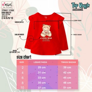 LONGSLEEVE RUFFLE MIXUE BY MISEL