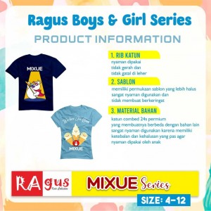 MIXUE T-SHIRT BOYS AND GIRLS SERIES BY RAGUS
