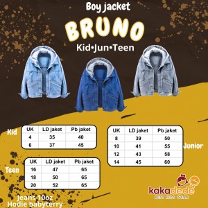 PO BOY JACKET BRUNO KIDS JUN  BY KAKADEDE