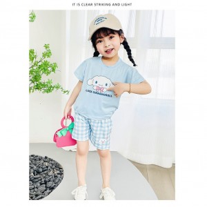 FAST PO SANRIO SET PLAID SHORT PANTS