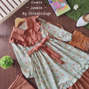 PO GAMIS SET JASMINE BY ORISABILAQU