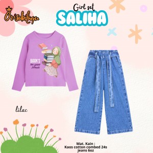 PO GIRL SET SALIHA (KIDS)  BY ORISABILAQU