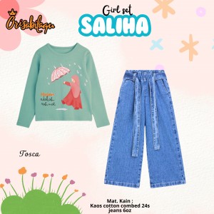 PO GIRL SET SALIHA (KIDS)  BY ORISABILAQU