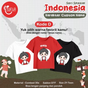 SABLON  SERI SPESIAL INDONESIA - KARAKTER CUSTOM NAMA