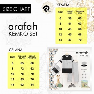 FAST PO ARAFAH KEMKO SET