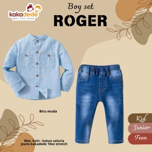 PO BOY SET ROGER (KIDS) BY KAKADEDE