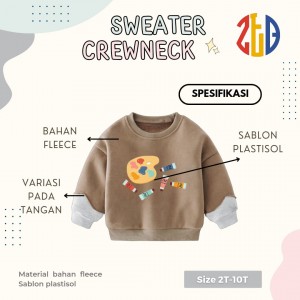 PO SWEATER CREWNECK BY ZELDA