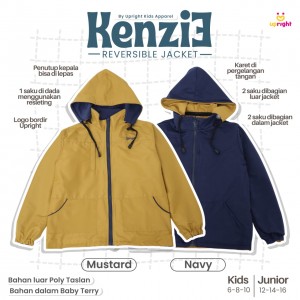 PO KENZIE REVERSIBLE JACKET BATCH 2 (KIDS) BY UPRIGHT KIDS