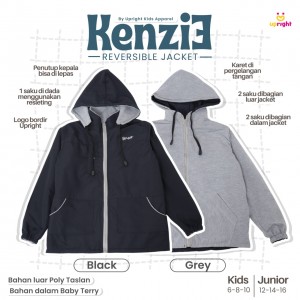 PO KENZIE REVERSIBLE JACKET BATCH 2 (JUN & ADULT) BY UPRIGHT KIDS