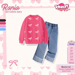 PO RANIA SET CULLOTE JEANS BY TAKE OFF