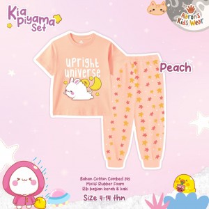 PO KIA PIYAMA SET (KIDS) BY UPRIGHT KIDS