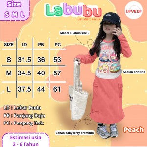 PO LABUBU SET SKIRT SERIES BY LOVELO