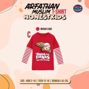 PO ARFATHAN MUSLIM T-SHIRT BY HONESTKIDS