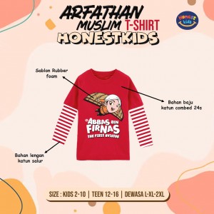 PO ARFATHAN MUSLIM T-SHIRT BY HONESTKIDS