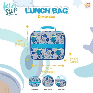 PO SET BACKPACK & LUNCH BAG BY UPRIGHT CORP