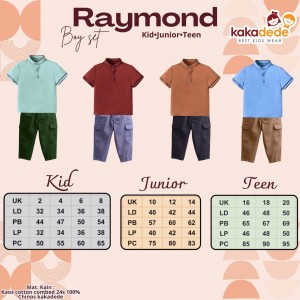 PO BOY SET RAYMOND (KIDS) BY KAKADEDE