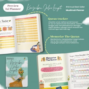 PO BUKU MUSLIMAH PLANNER TAHAP 3 BY AB STORE