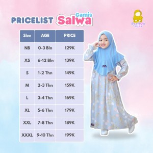 PO GAMIS SALWA BY SYAFIQA HIJAB