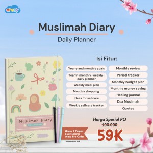 PO MUSLIMAH DIARY BY AB STORE