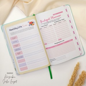 PO BUKU MUSLIMAH PLANNER TAHAP 3 BY AB STORE