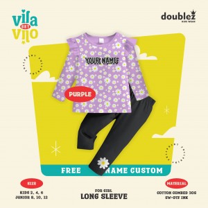 PO VILA VILO SET (PANJANG)  BY DOUBLEZ