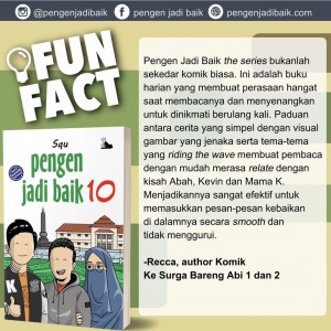 PO KOMIK PENGEN JADI BAIK SERIES 