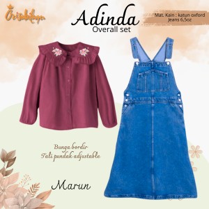 PO ADINDA OVERALL SET (KIDS)  BY ORISABILAQU