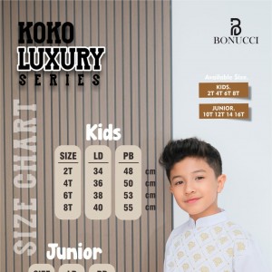 PO KOKO LUXURY SERIES (KIDS) BY BONUCCI