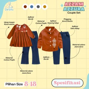 AZZAM COUPLE SET BY DE'LIFA