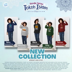 PO HOODIE SERIES TOKOH ISLAM (KIDS) BY UPRIGHT KIDS STUFF