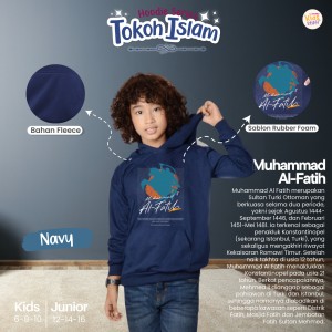 PO HOODIE SERIES TOKOH ISLAM (JUN) BY UPRIGHT KIDS STUFF