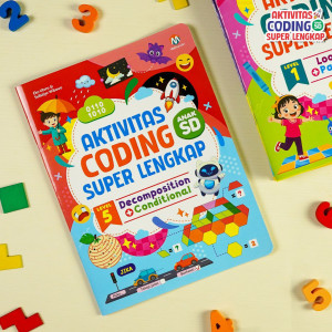 PO BUKU AKTIVITAS CODING SUPER LENGKAP UNTUK SD - ZIYAD