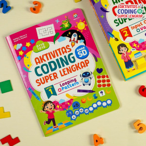 PO BUKU AKTIVITAS CODING SUPER LENGKAP UNTUK SD - ZIYAD