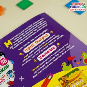 PO BUKU AKTIVITAS CODING SUPER LENGKAP UNTUK SD - ZIYAD