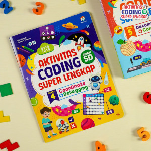PO BUKU AKTIVITAS CODING SUPER LENGKAP UNTUK SD - ZIYAD