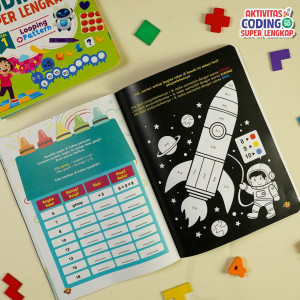 PO BUKU AKTIVITAS CODING SUPER LENGKAP UNTUK SD - ZIYAD