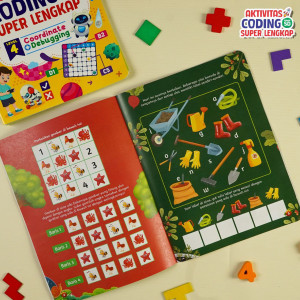 PO BUKU AKTIVITAS CODING SUPER LENGKAP UNTUK SD - ZIYAD