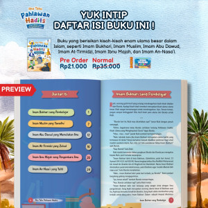 PO BUKU AKU TAHU PAHLAWAN HADIST 1 & 2 BY MUARA MEDIA