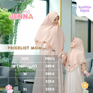PO GAMIS JENNA BY SYAFIQA 