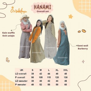 HANAMI OVERALL SET BY KAKADEDE