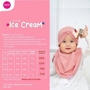 HIJAB ICE CREAM BY BABYJAB