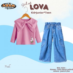 PO GIRL SET LOVA (KIDS) BY NOAM