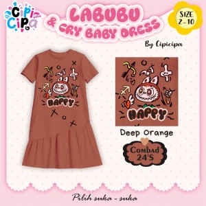 PO LABUBU & CRYBABY DRESS BY CIPI CIPA