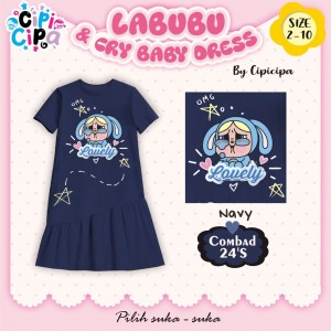 PO LABUBU & CRYBABY DRESS BY CIPI CIPA